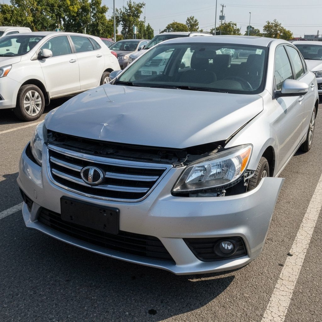 Unfallschaden am Fahrzeug